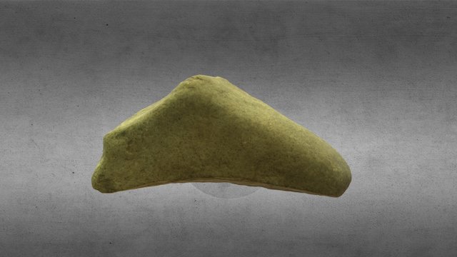 Pieza lítica de trabajo, yacimiento Navalahija 3D Model