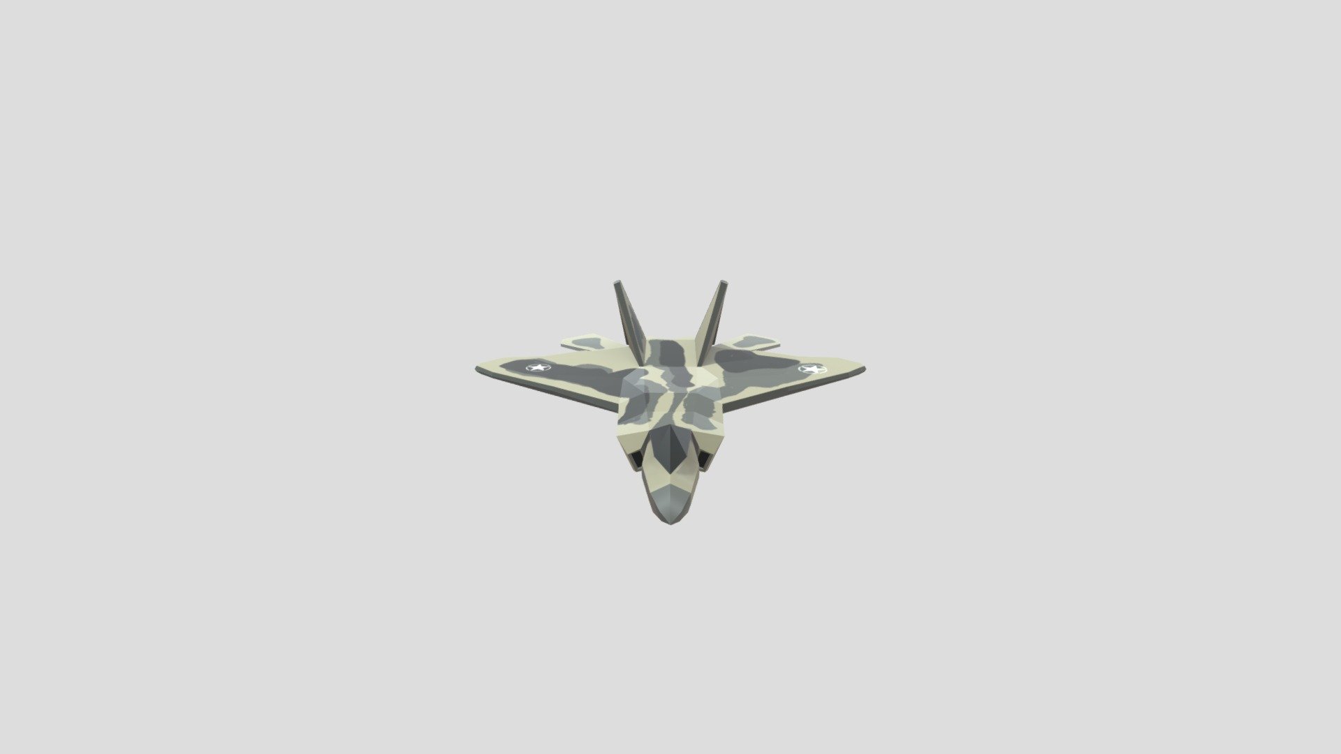 F-22 - 3D model by SamuelChandoe [9b73b82] - Sketchfab