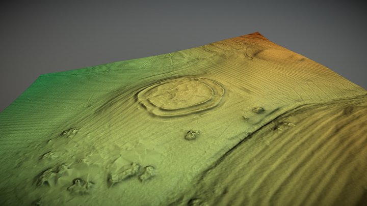 Chubden Camp, Northumberland (UK) – Modello 3D gratuito STL