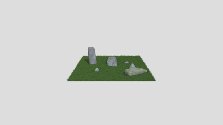 Rocks of Stonehenge 3D Model