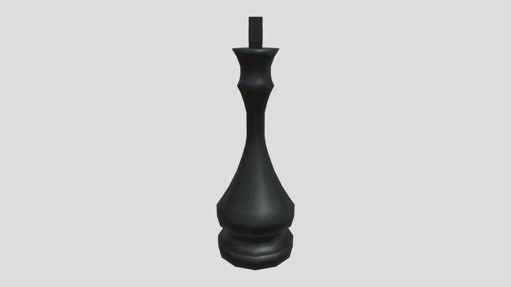 chess king 3D Model