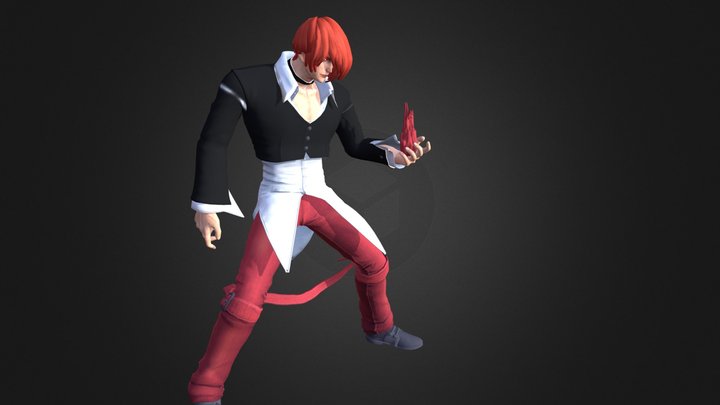 KOF Iori 3D Model