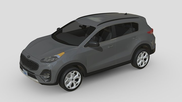Kia Sportage 2020 3D Model