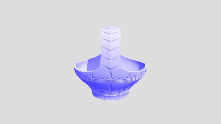 KOŠ_TULIP_S_UCHEM 3D Model