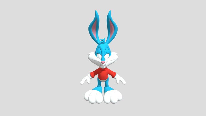 Buster Bunny 3D Model