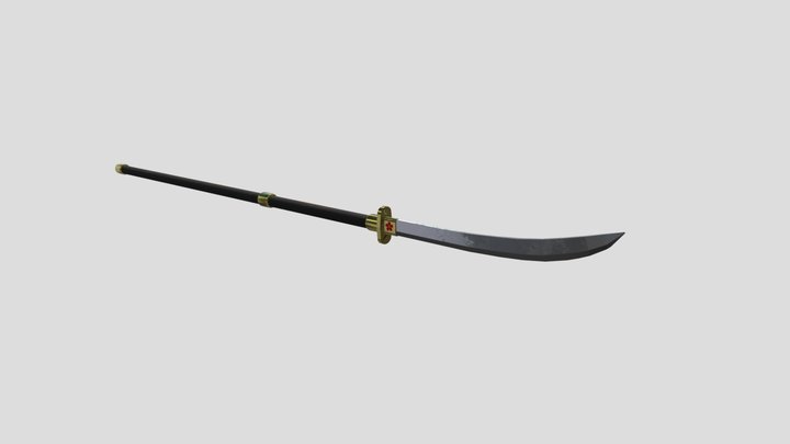 Naginata 3D Model