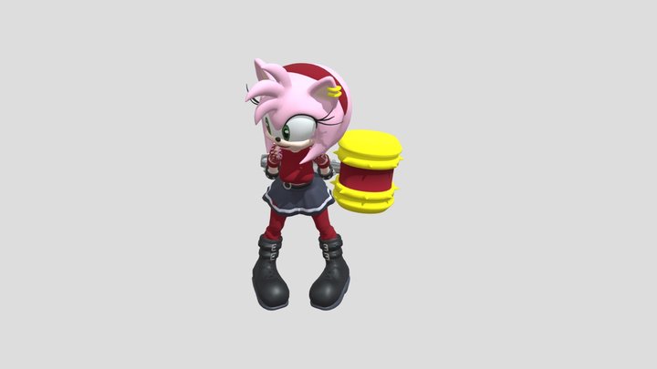 Sexy_Amy_Rose(ahhhhhhhhh) 3D Model