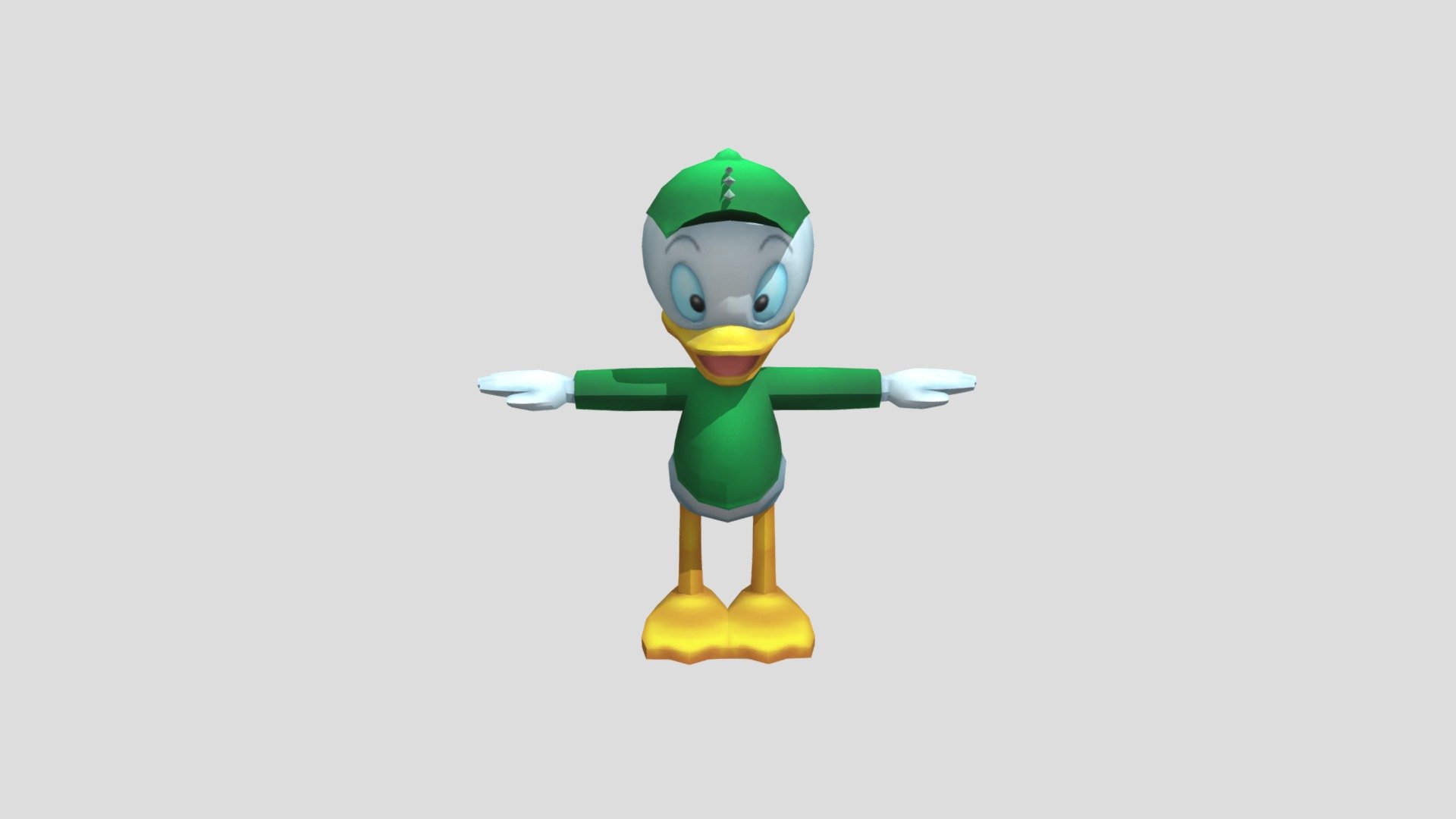 PlayStation 2 - Kingdom Hearts 2 - Louie - Download Free 3D model by ...