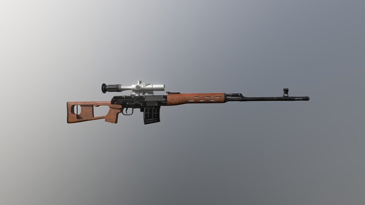 SVD/СВД 3D Model
