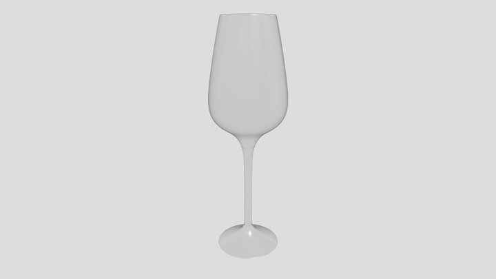 Wine Glass empty – Gratis 3D-model STL