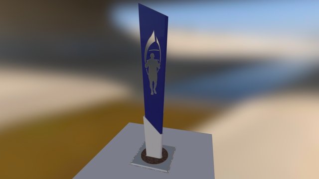 Vertical Panel_01 3D Model
