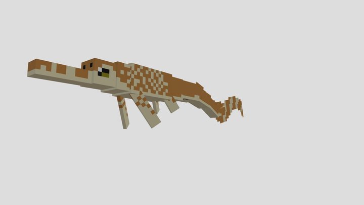 Cymbospondylus 3D Model