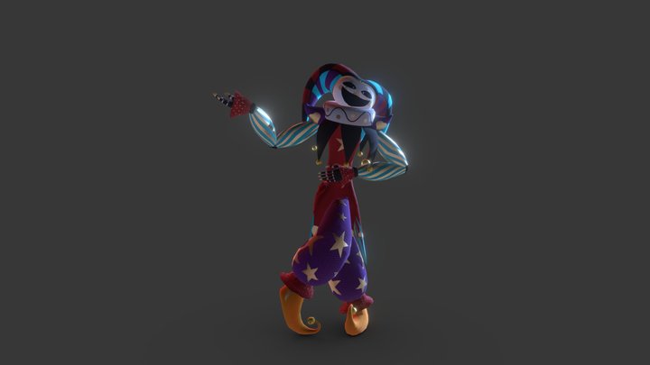 Jaakko - The Jester 3D Model