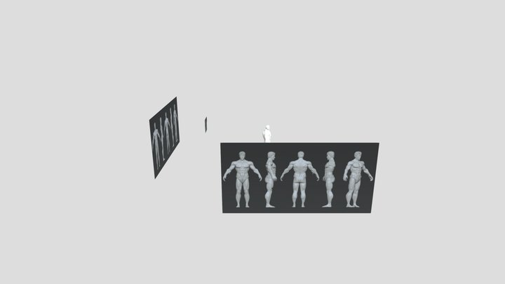 PersonajeDioramaCoder 3D Model