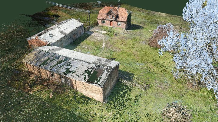 Gospodarstwo w Wielkopolsce 3D Model