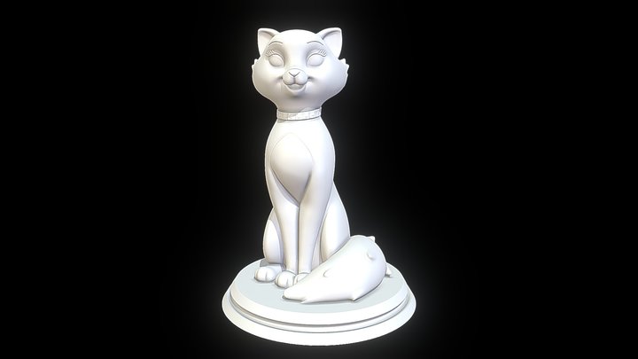Duchess - The Aristocats 3D print 3D Model