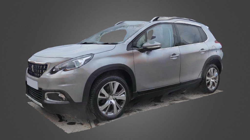 3D Scanned Peugeot 2008 (2016) [Free]