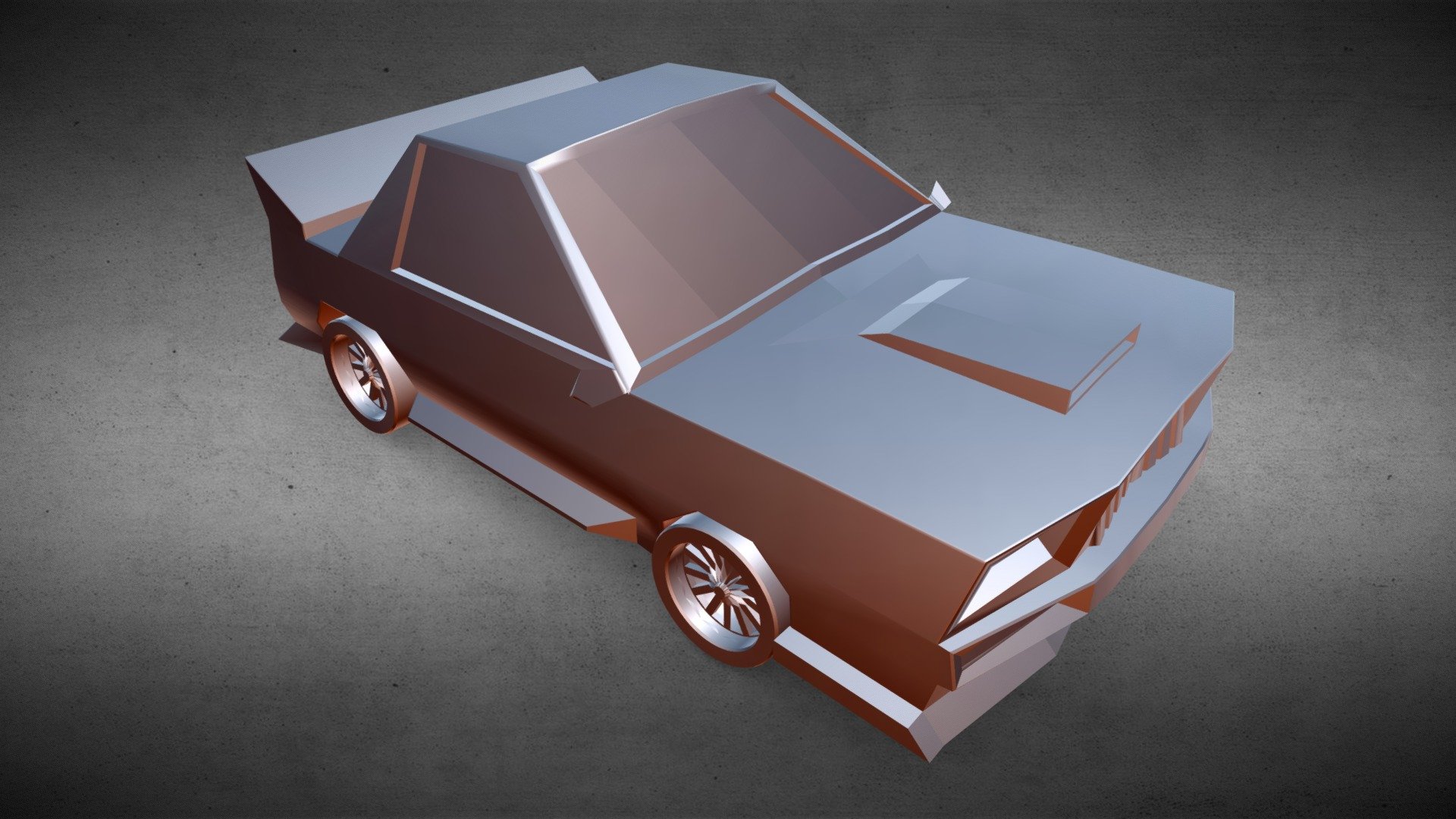 LowPoly Race Car