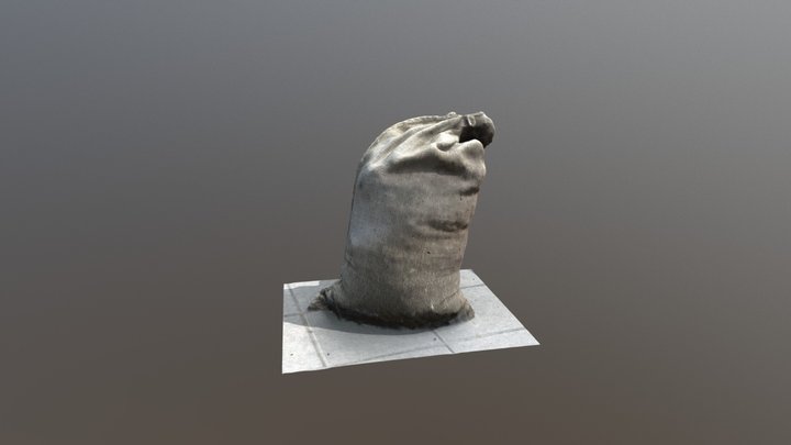 Sandbag - Photogrammetry 3D Model
