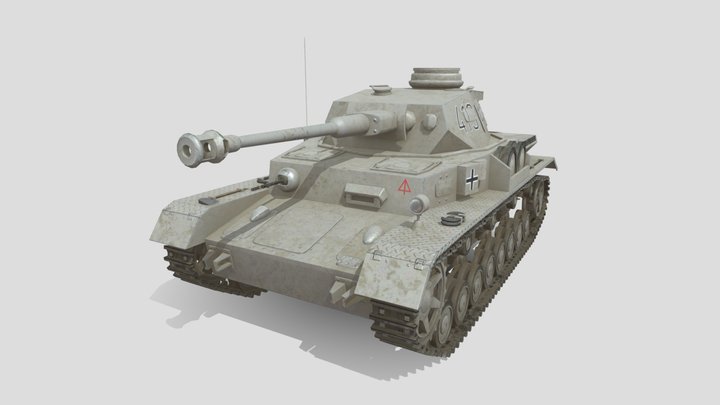 Panzer IV 3D Model
