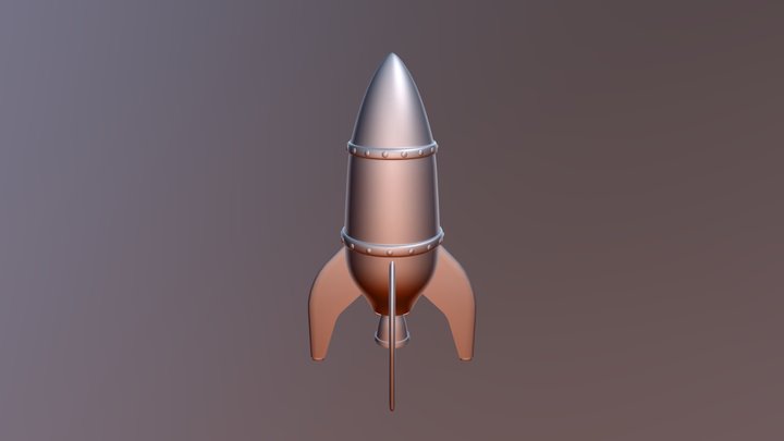 Rocket 3D Model