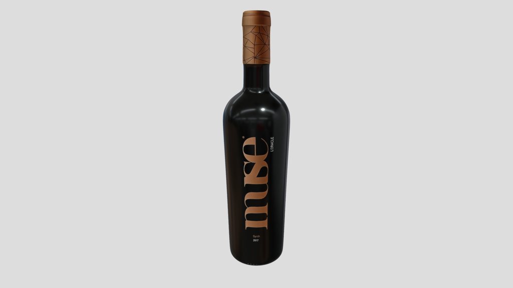 Wine bottle MUSE