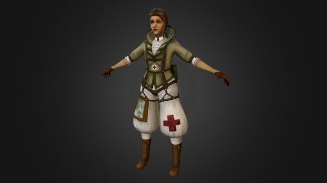 Medic Aviator 3D Model