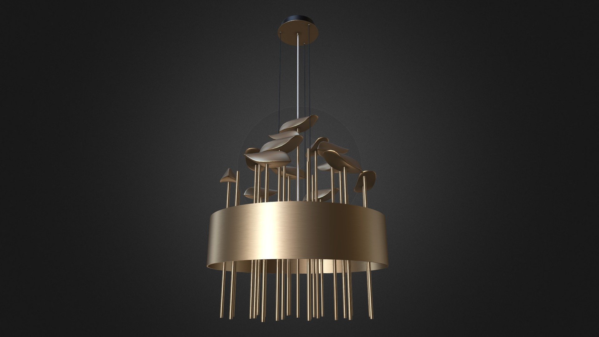 Pendant Light - 3D Model By Anatoo [9b80f86] - Sketchfab