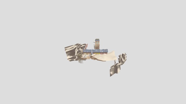 Old Clockworks 3D Model