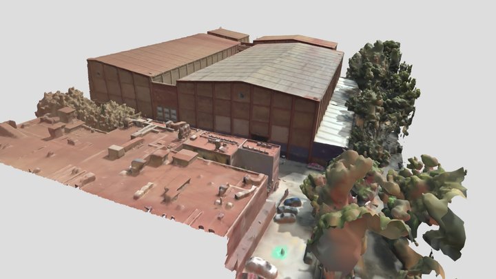 Modelo 3D / Estudios Churubusco / Hello Solticom 3D Model