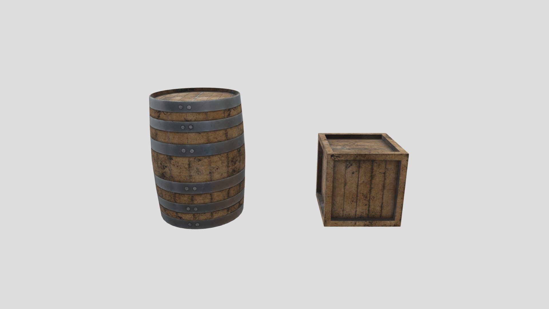 Barrel Crate