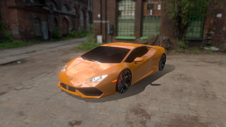 Lamborghini Huracan 3D Model