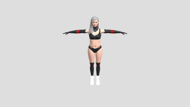 Loona (Human) 2 3D Model