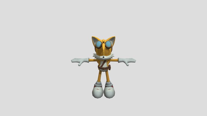 Miles Tails Prower 3D Model