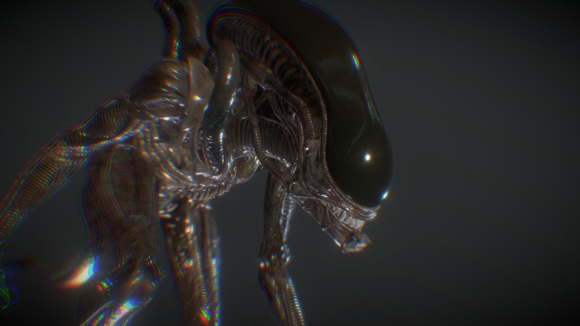 Realistic Xenomorph Rig - Download Free 3D model by NO DONT EAT ME ...