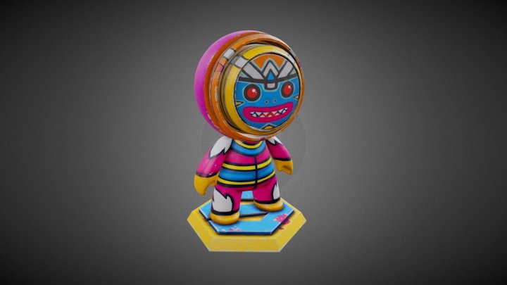 Necalli Mat // Meet Mat Allegorithmic 3D Model