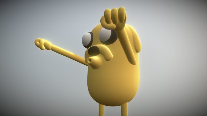 Adventure time - Jake 3D Model