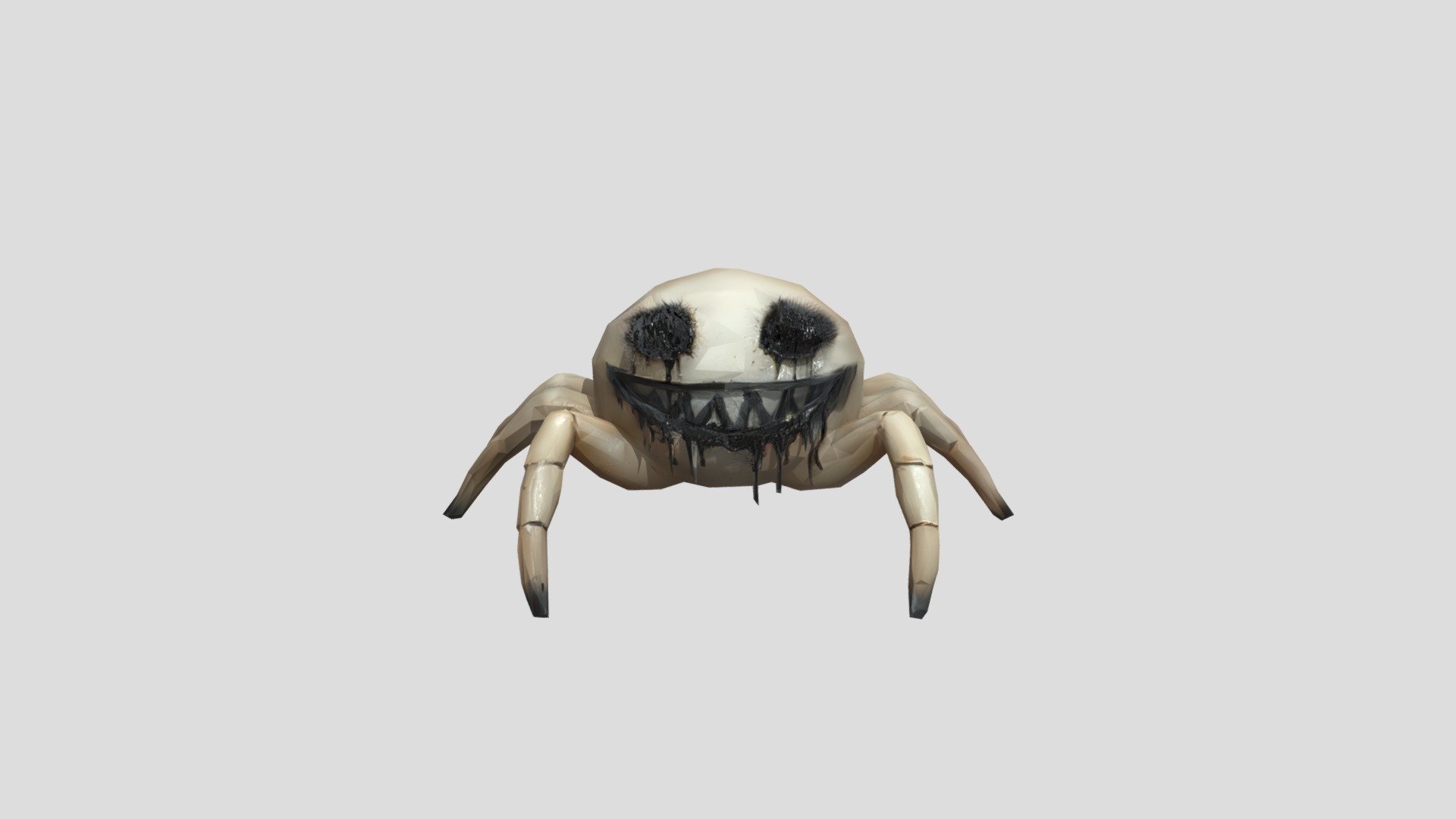 creepy spider - like character - 3D model by qiaoerwa [9b86c58] - Sketchfab