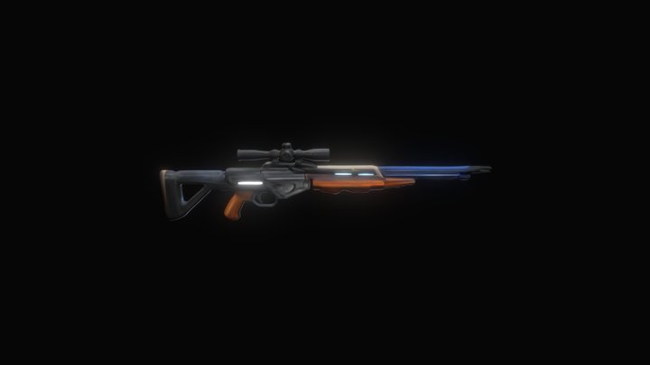 Sniper 3D Model