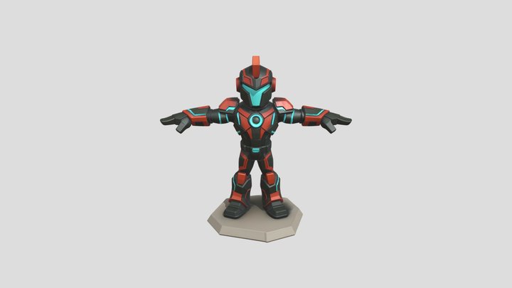 Village Figurine Stylized Asset