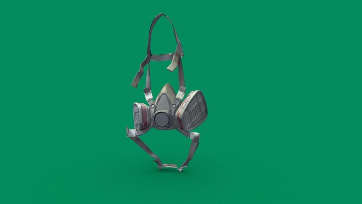 Respirator Raw Scan – Free 3D Model STL