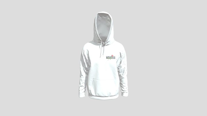UnderRated Hoodie 3D Model