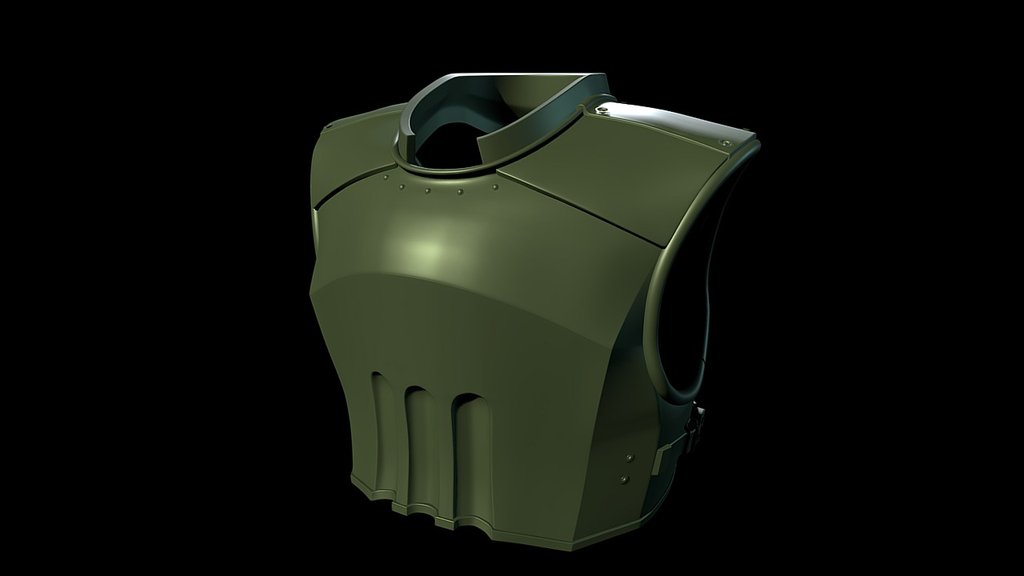 AN MK II Chestplate (High Poly)
