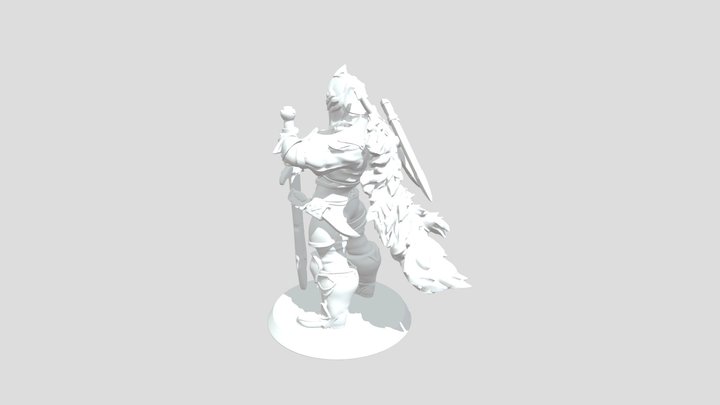 D&D Character 2 3D Model