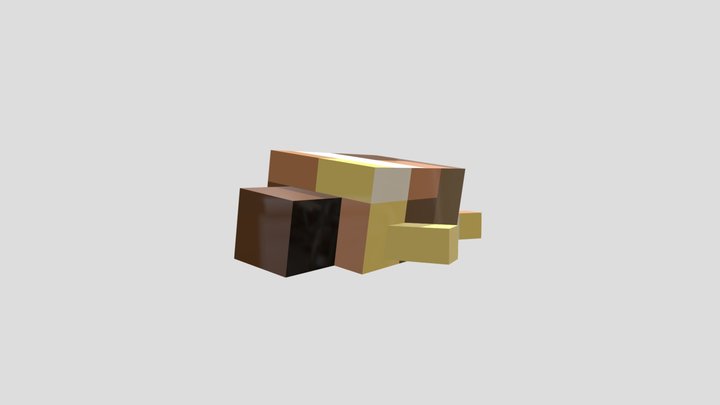 Glow Stone Turtle 3D Model