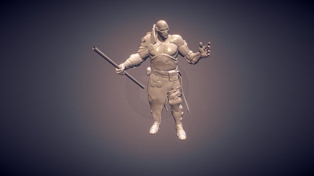 Warrior - WIP 3D Model