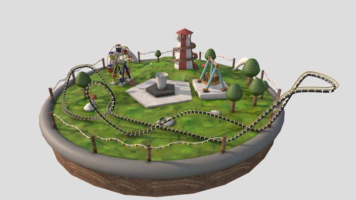 Marble Madness! Evan V 3D Model
