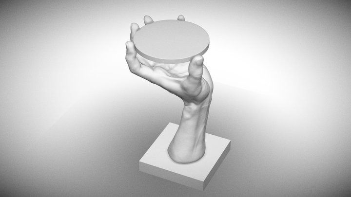 Handstand 3D Model