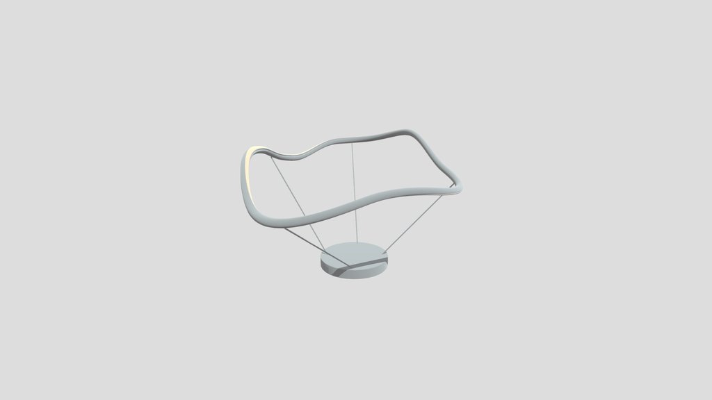 Twisted Curwed Lamp