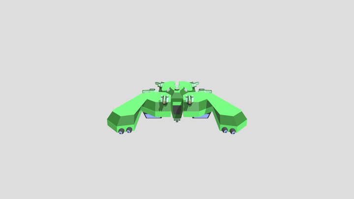 Earth Confederation - Fuan Xi Linguang 3D Model